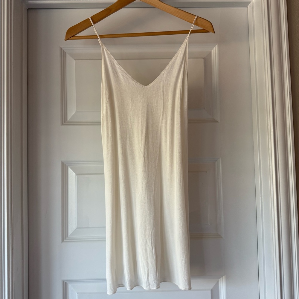 Wilfred Cream Slip Dress